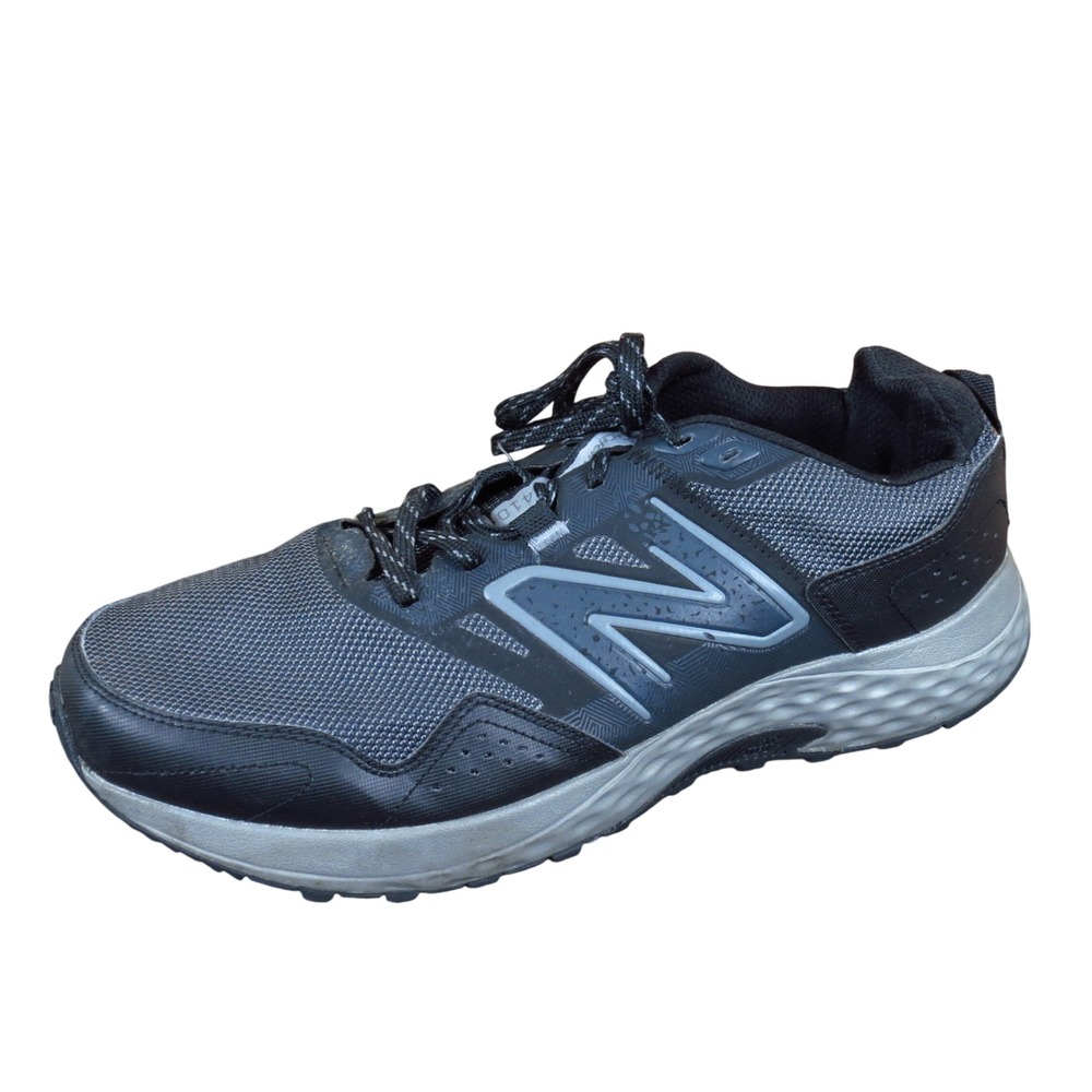 New Balance 410 v8 Mens Trail Running Shoe Size 13 4E Extra Wide Black Gray